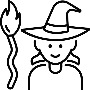 Şapka simgesi vektör çizimi