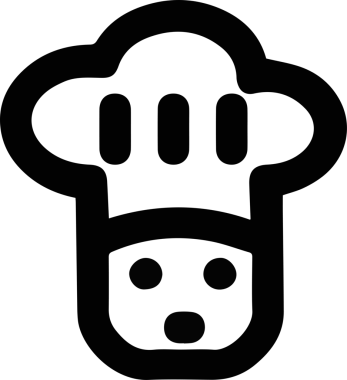 Şapka simgesi vektör çizimi