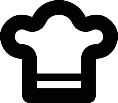 Şapka simgesi vektör çizimi