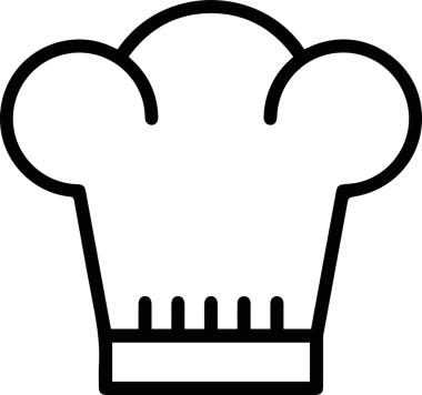 Şapka simgesi vektör çizimi