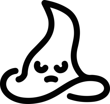 Şapka simgesi vektör çizimi