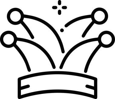 Şapka simgesi vektör çizimi