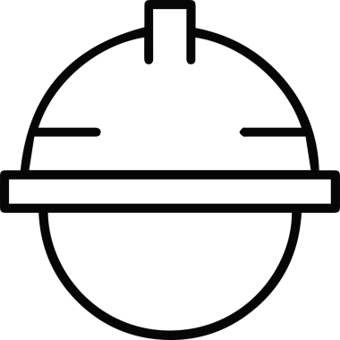 Şapka simgesi vektör çizimi