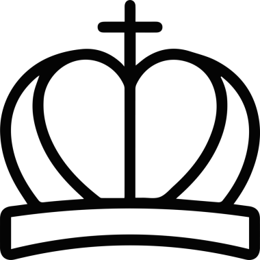 Şapka simgesi vektör çizimi