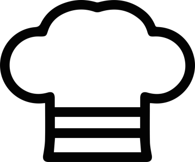 Şapka simgesi vektör çizimi