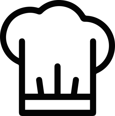 Şapka simgesi vektör çizimi