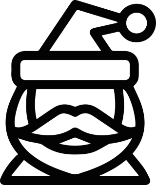 Şapka simgesi vektör çizimi