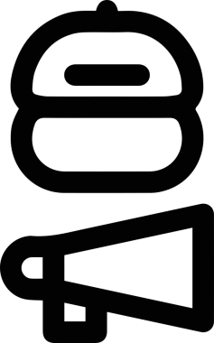 Şapka simgesi vektör çizimi