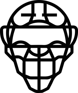 Şapka simgesi vektör çizimi