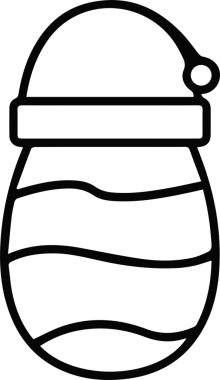 Şapka simgesi vektör çizimi