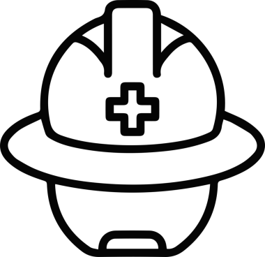 Şapka simgesi vektör çizimi