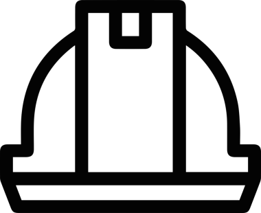 Şapka simgesi vektör çizimi