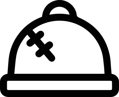 Şapka simgesi vektör çizimi