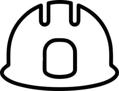 Şapka simgesi vektör çizimi