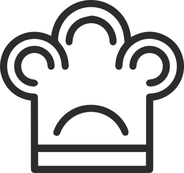 Şapka simgesi vektör çizimi