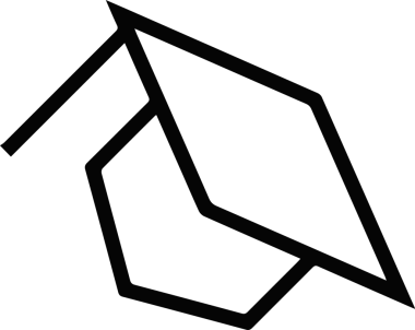 Şapka simgesi vektör çizimi