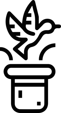 Şapka simgesi vektör çizimi