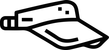 Şapka simgesi vektör çizimi