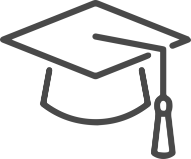 Şapka simgesi vektör çizimi