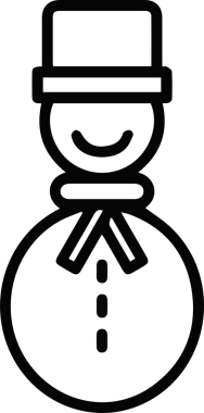 Şapka simgesi vektör çizimi