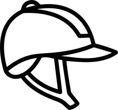 Şapka simgesi vektör çizimi