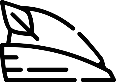 Şapka simgesi vektör çizimi