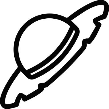 Şapka simgesi vektör çizimi