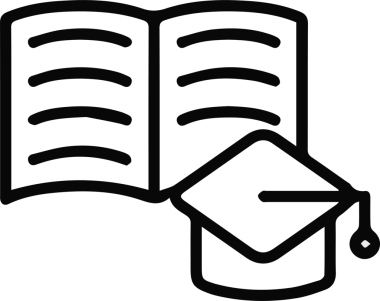 Şapka simgesi vektör çizimi