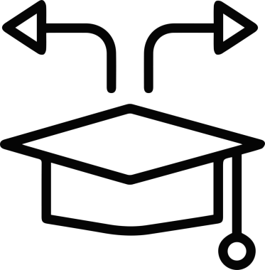 Şapka simgesi vektör çizimi