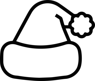 Şapka simgesi vektör çizimi