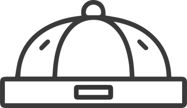 Şapka simgesi vektör çizimi