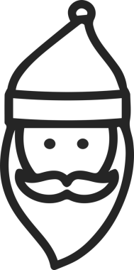 Şapka simgesi vektör çizimi