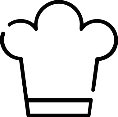 Şapka simgesi vektör çizimi