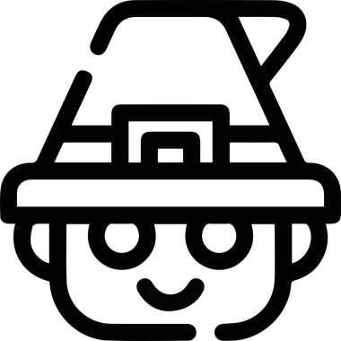 Şapka simgesi vektör çizimi