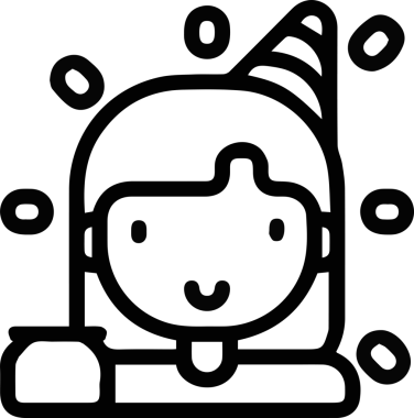 Şapka simgesi vektör çizimi