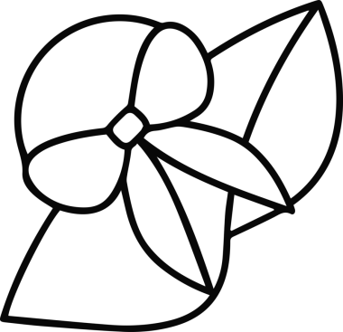 Şapka simgesi vektör çizimi