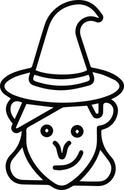 Şapka simgesi vektör çizimi