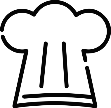 Şapka simgesi vektör çizimi