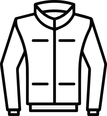 Şapka simgesi vektör çizimi