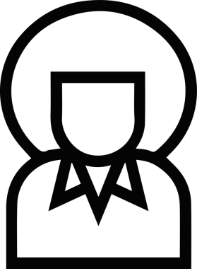 Şapka simgesi vektör çizimi