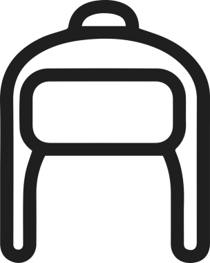 Şapka simgesi vektör çizimi