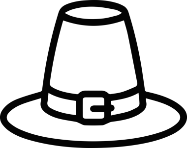 Şapka simgesi vektör çizimi