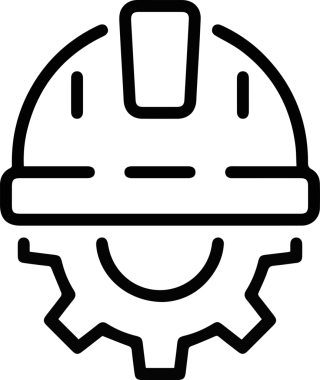 Şapka simgesi vektör çizimi