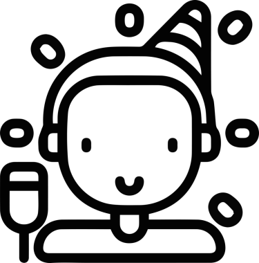 Şapka simgesi vektör çizimi