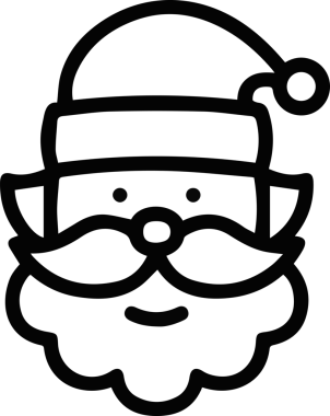 Şapka simgesi vektör çizimi