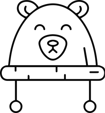 Şapka simgesi vektör çizimi