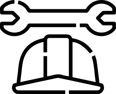 Şapka simgesi vektör çizimi