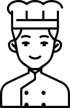 Şapka simgesi vektör çizimi