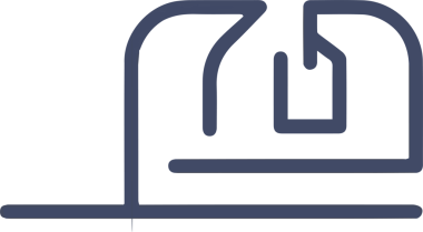 Şapka simgesi vektör çizimi