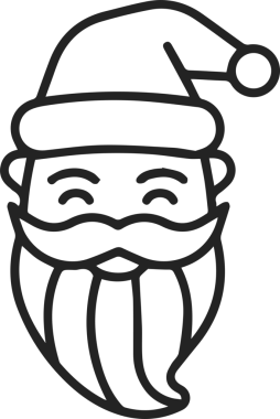 Şapka simgesi vektör çizimi